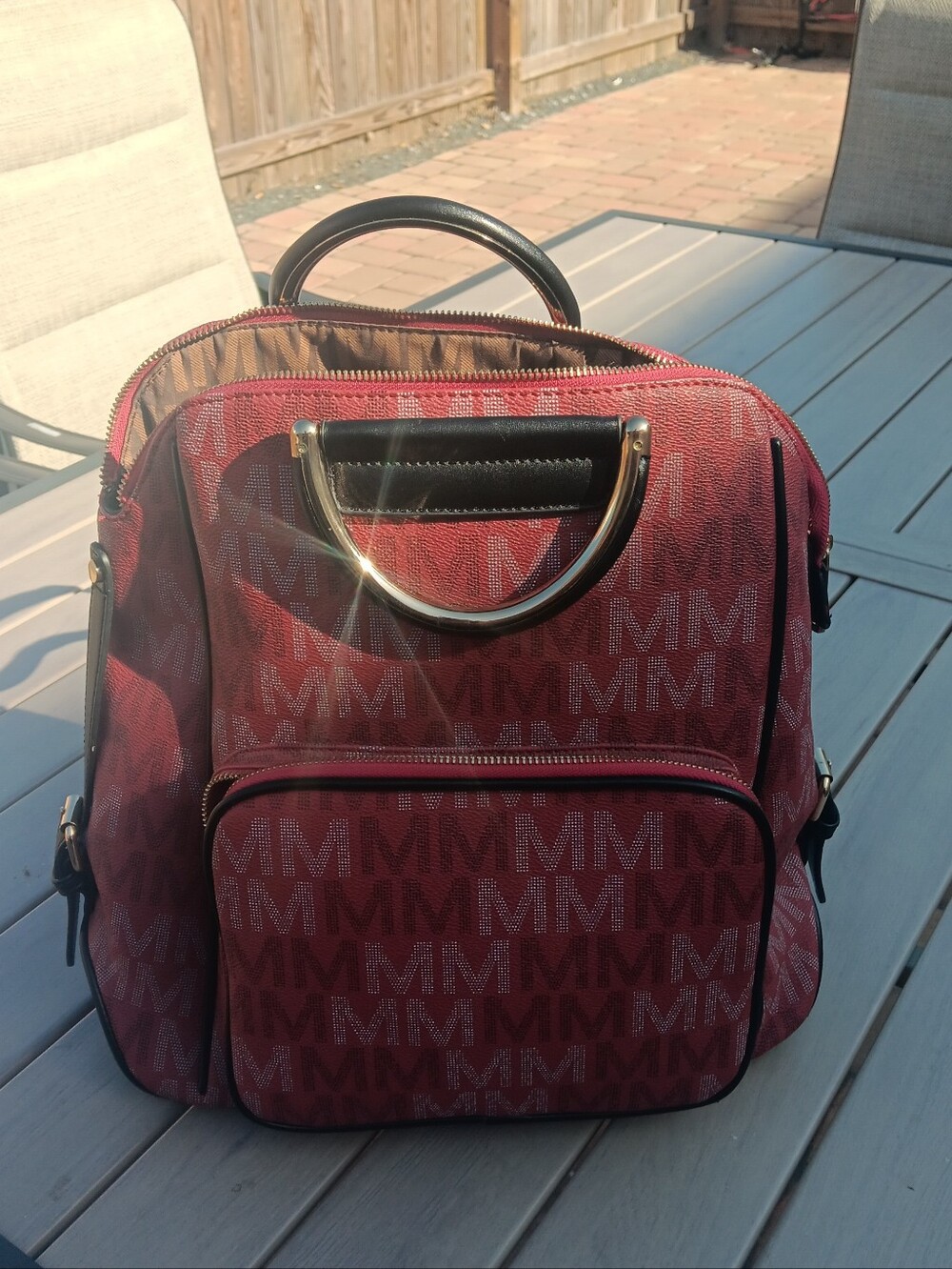 Michael Kors milan backpack purse